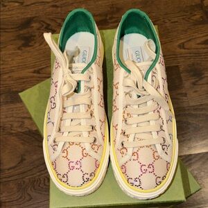 Gucci Women's Crystal Low Top Sneakers